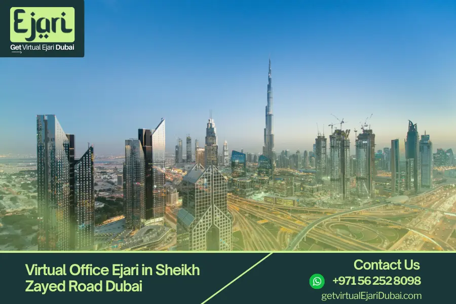 Ejari in Sheikh Zayed Road Dubai ​location